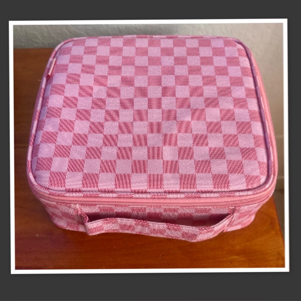 WODKEIS Make up Train Case - Customizable Compartments